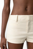 Bruna Wool Shorts - Cream