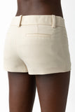 Bruna Wool Shorts - Cream