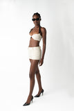 Bruna Wool Shorts - Cream