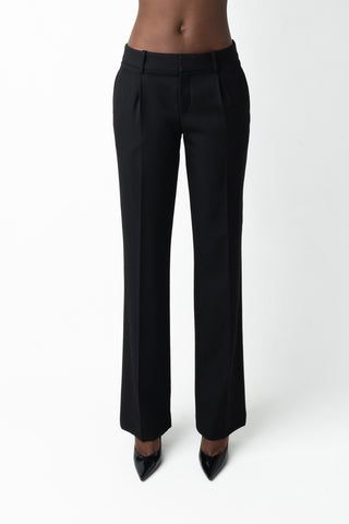 Cindy Wool Trousers - Black