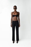 Cindy Wool Trousers - Black