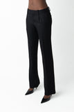 Cindy Wool Trousers - Black