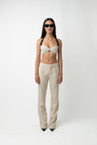 Cindy Wool Trousers - Cream