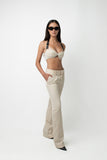 Cindy Wool Trousers - Cream