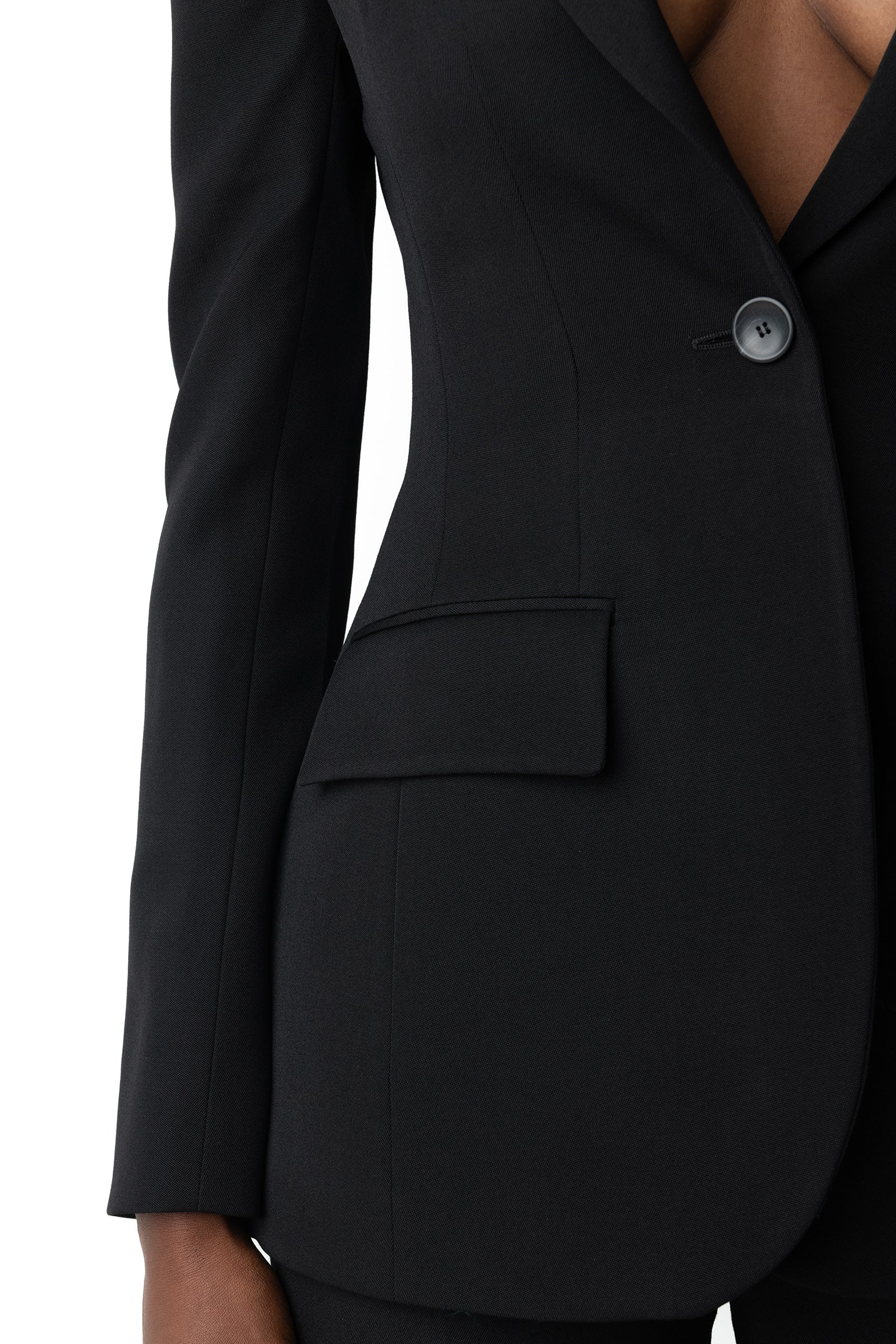 Melita Wool Jacket - Black