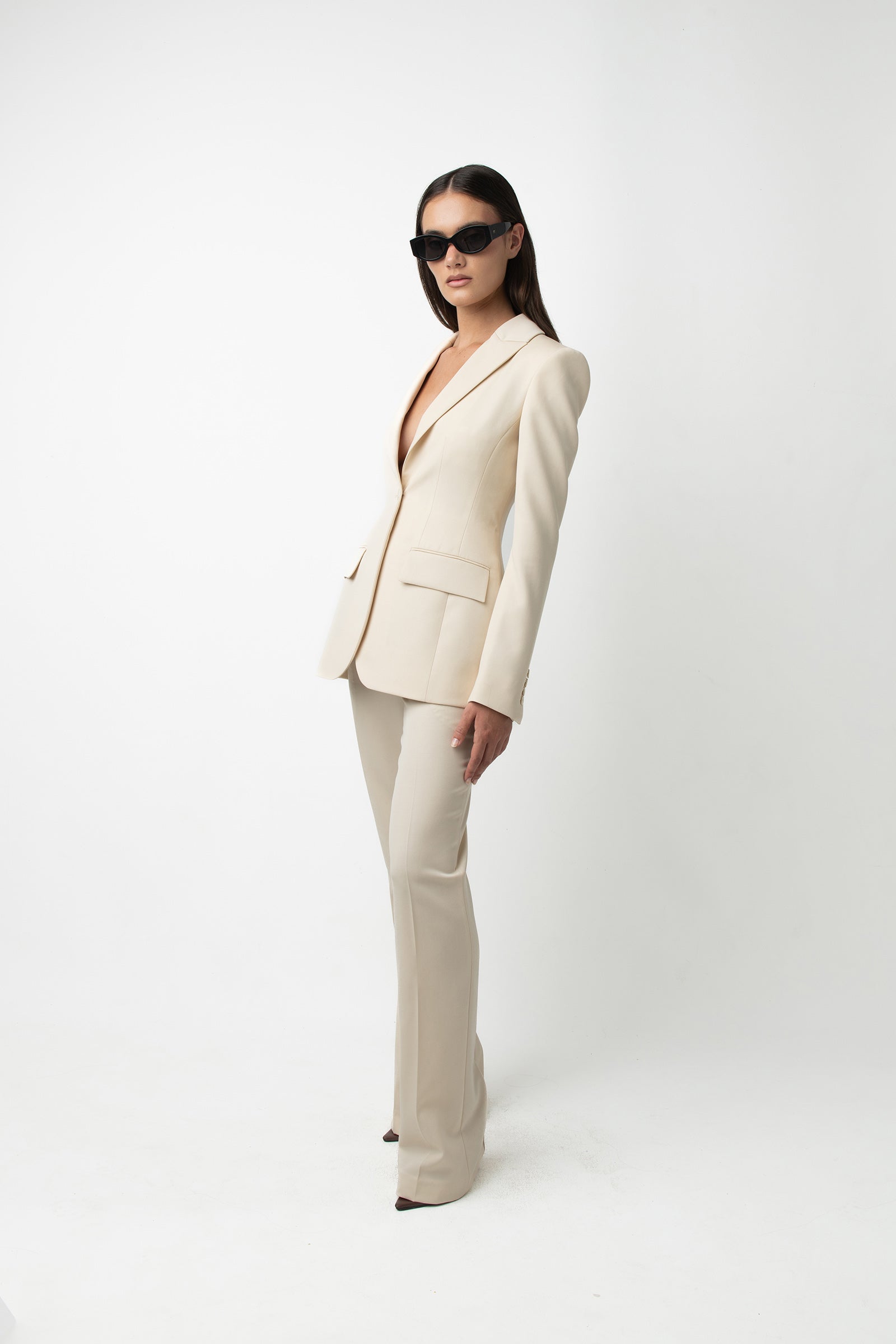 Melita Wool Jacket - Cream