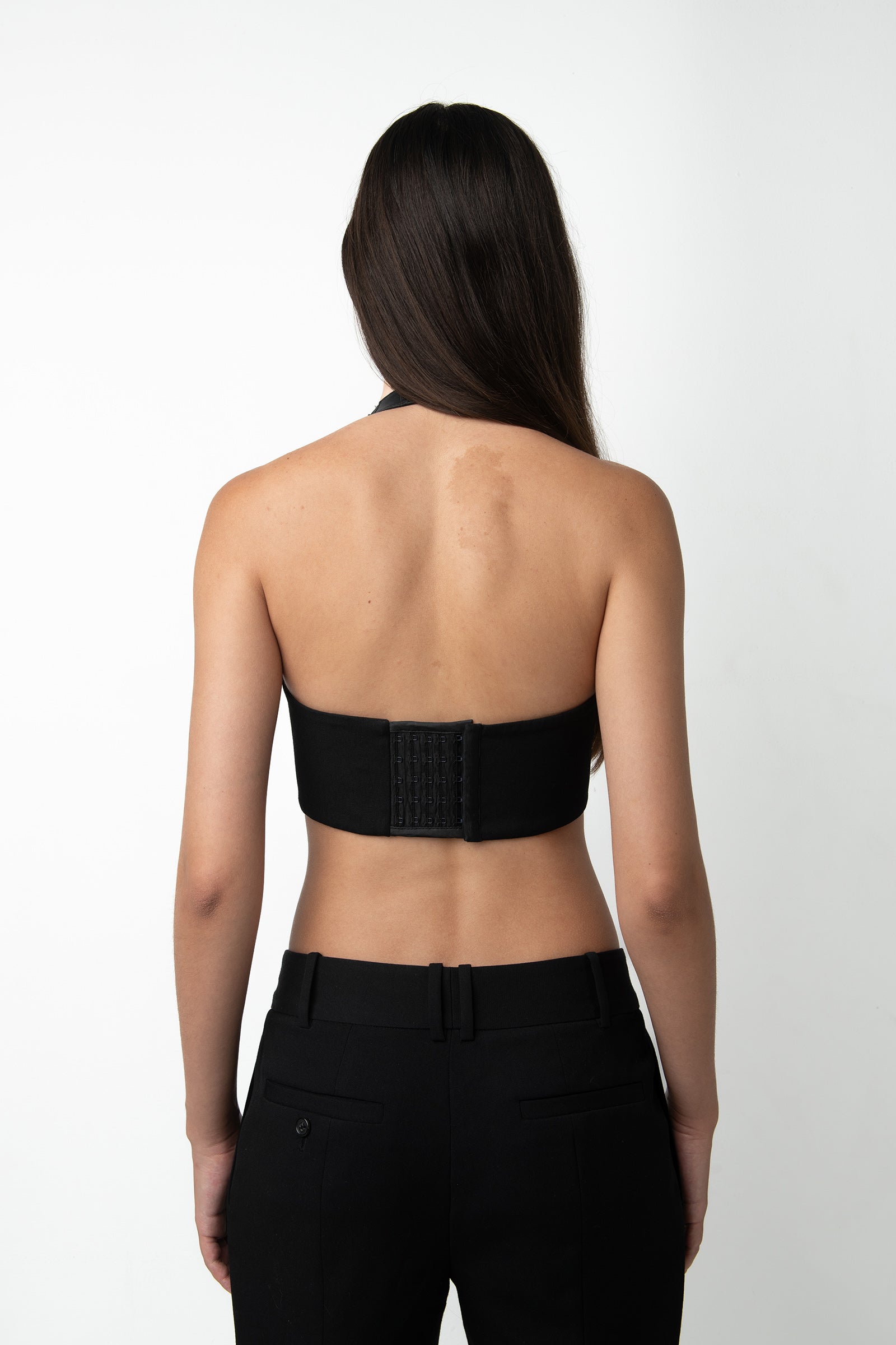 Kim Wool Bralette - Black