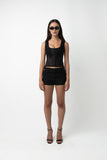 Florence Corset Top - Black