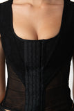 Florence Corset Top - Black