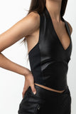 Brook Bib Top - Caviar