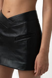 Emma Mini Skirt - Caviar