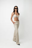 Kim Wool Bralette - Cream