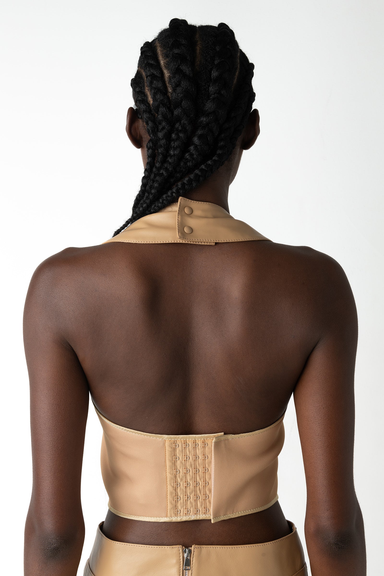 Brook Bib Top - Latte