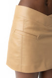 Emma Mini Skirt - Latte