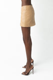 Emma Mini Skirt - Latte