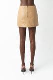 Emma Mini Skirt - Latte
